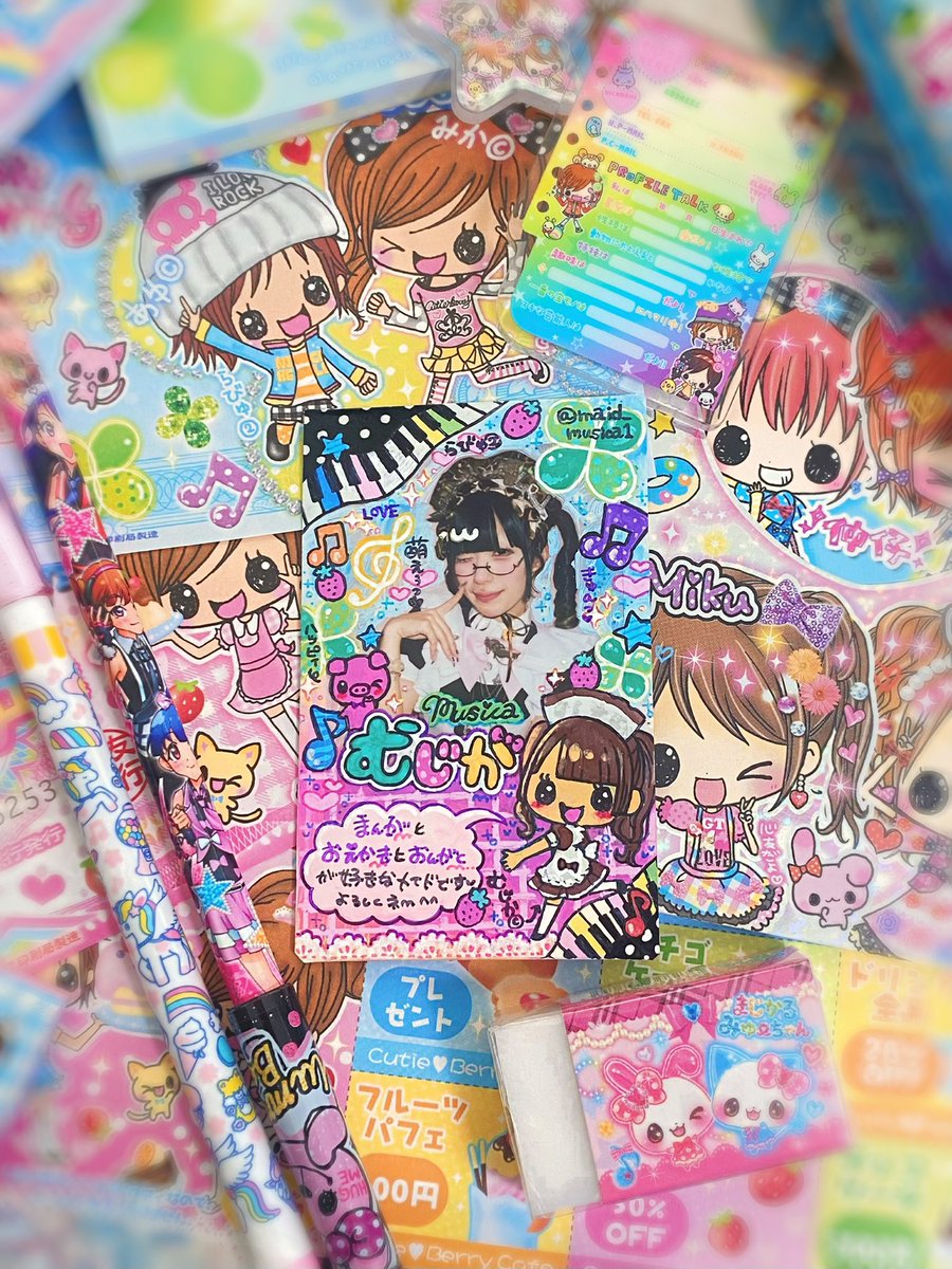 ☆ミ.•*¨*•.¸🍀•*¨*•.¸¸🍀•*¨*•.¸¸☆ミ 平成ファンシー風チェキお