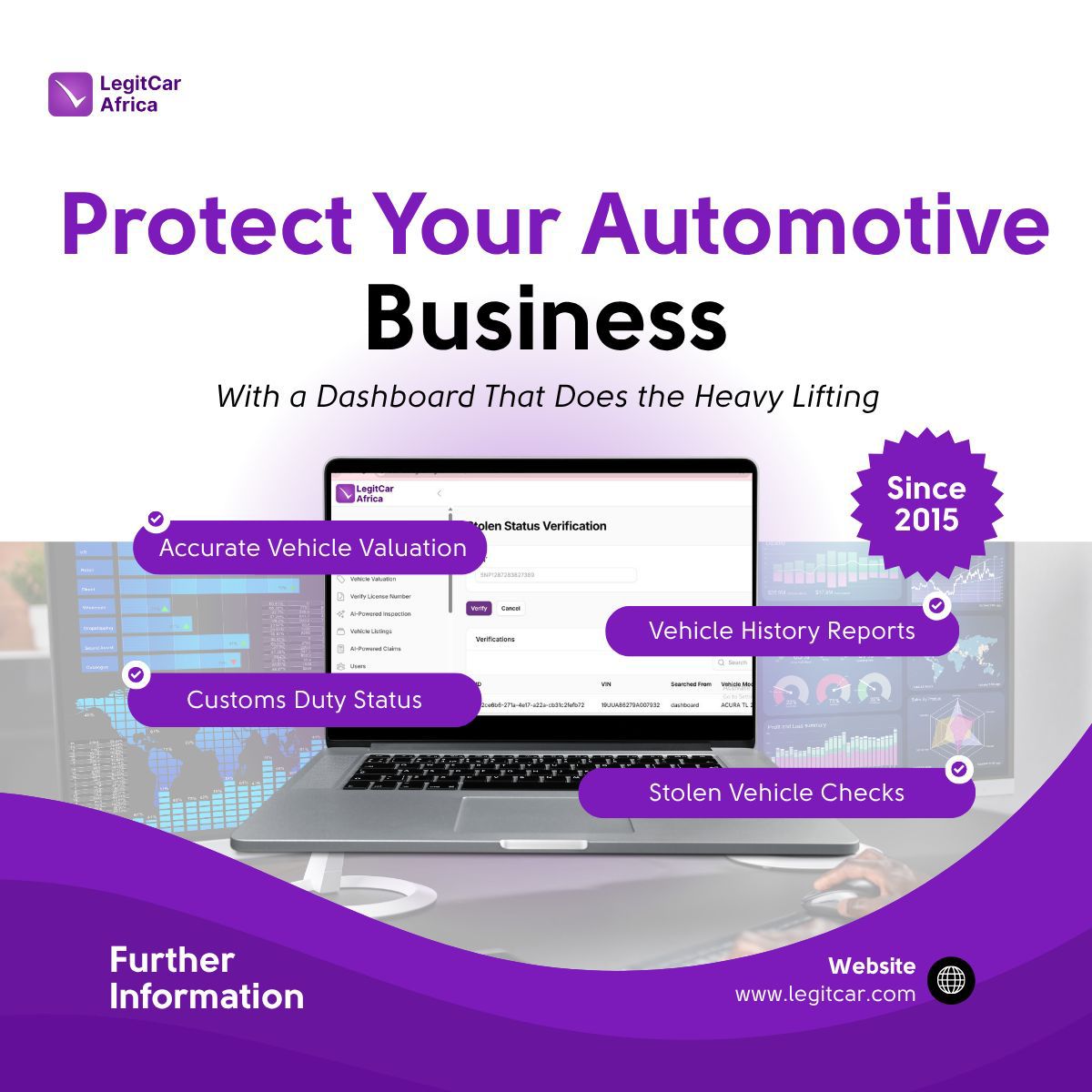 If you’re just starting out as a car dealer, your reputation is your biggest asset.

One questionable sale or hidden issue can cost you trust before you even grow.

Set up your LegitCar Business Dashboard today on legitcar.ng to build transparency from day one.