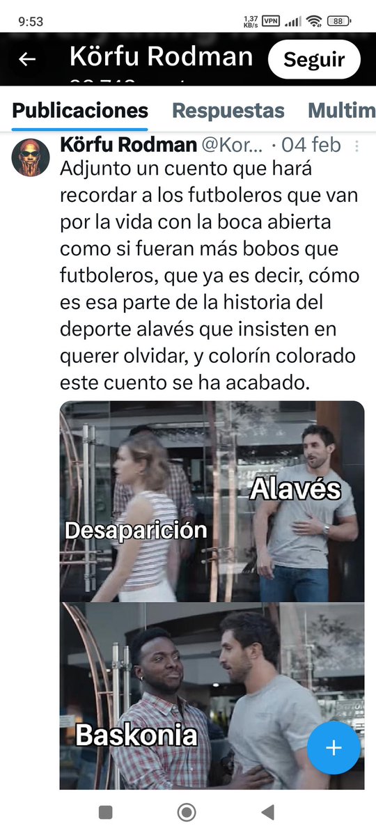 alineación del Alavés tweet media