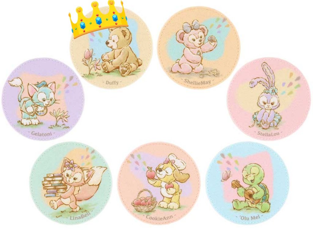kusamoti_91's tweet photo. 【交換】
ディズニー ダッフィー＆フレンズ 20周年 カラフルハピネス ワッペン コースター

譲▶ワッペン ジェラトーニ・ステラルー
コースター クッキーアン

求▶ワッペン ダッフィー・オルメル
コースター ダッフィー

ワッペンのオルメルは緩求
郵送交換
お気軽にお声掛けください🙇🏻‍♀️ https://t.co/Ez8HsY92rW
