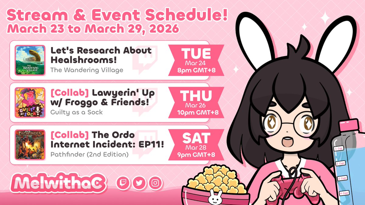 Mel with a C 💖 Bunny VTuber 🐰 tweet media