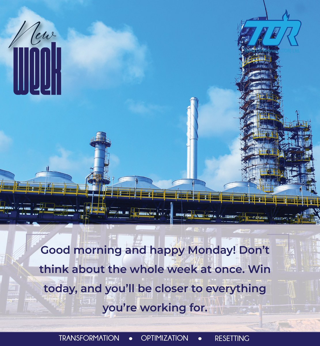 TEMA OIL REFINERY (TOR) tweet media