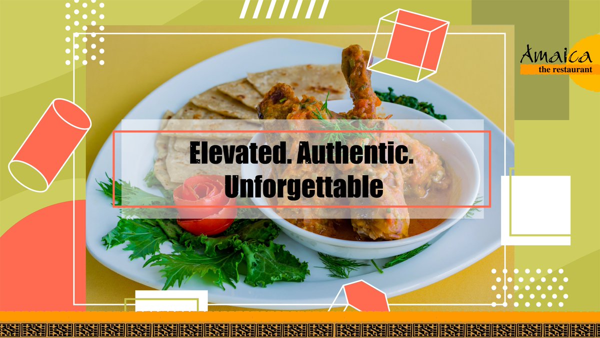 Heritage. Refined.
Amaica.
📞 +254716687248
#AfricanCuisine #PremiumDining