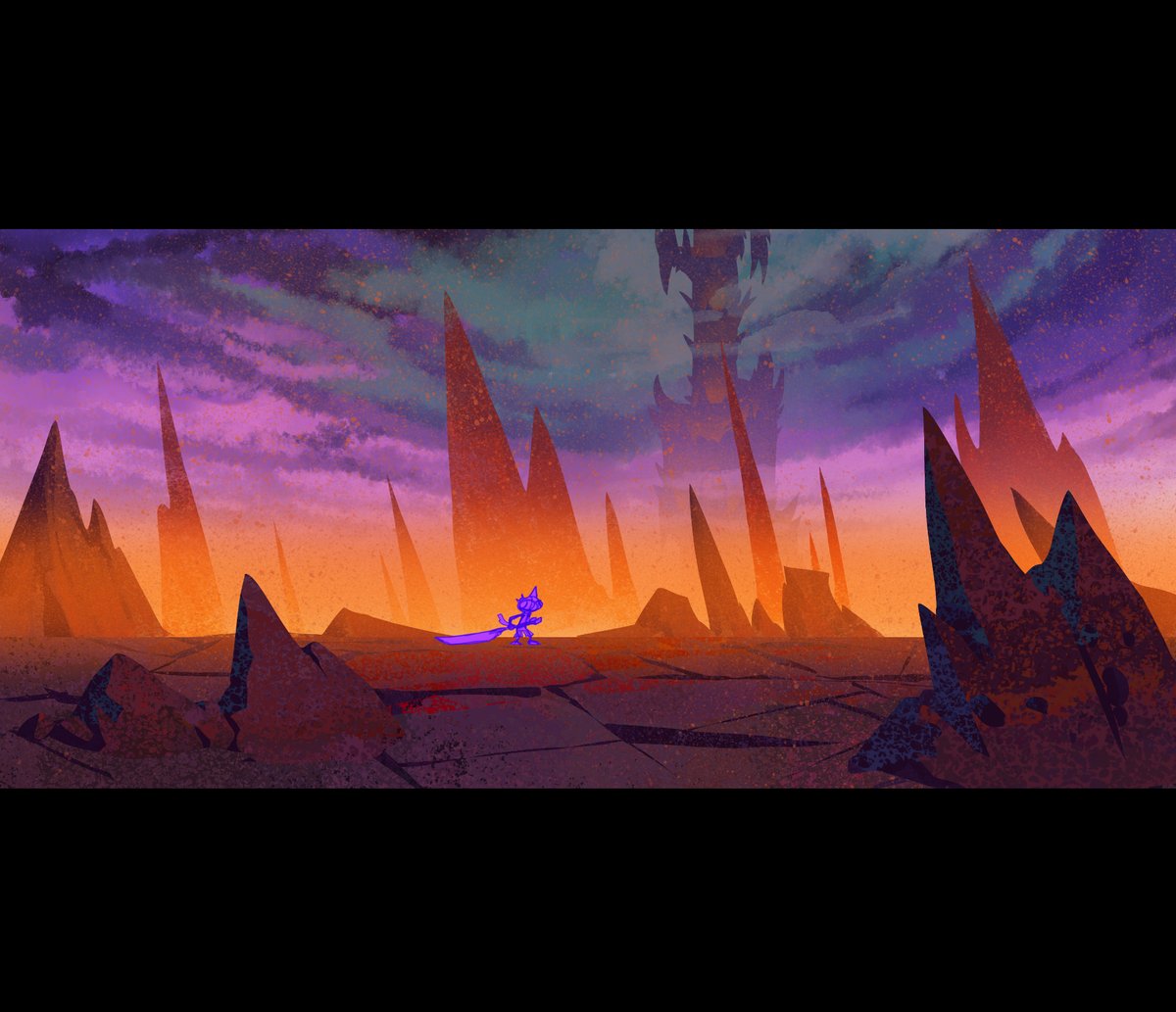 drazebot's tweet image. Style test, also testing new brushes I made.
Working on a personal GAME!!! my son is helping me with his programming and game/level design skills. Aiming for a Samurai Jack-ish style backgrounds.Will be posting more soon :D
#videogame #devteam #kicksomeass #gameart #conceptart