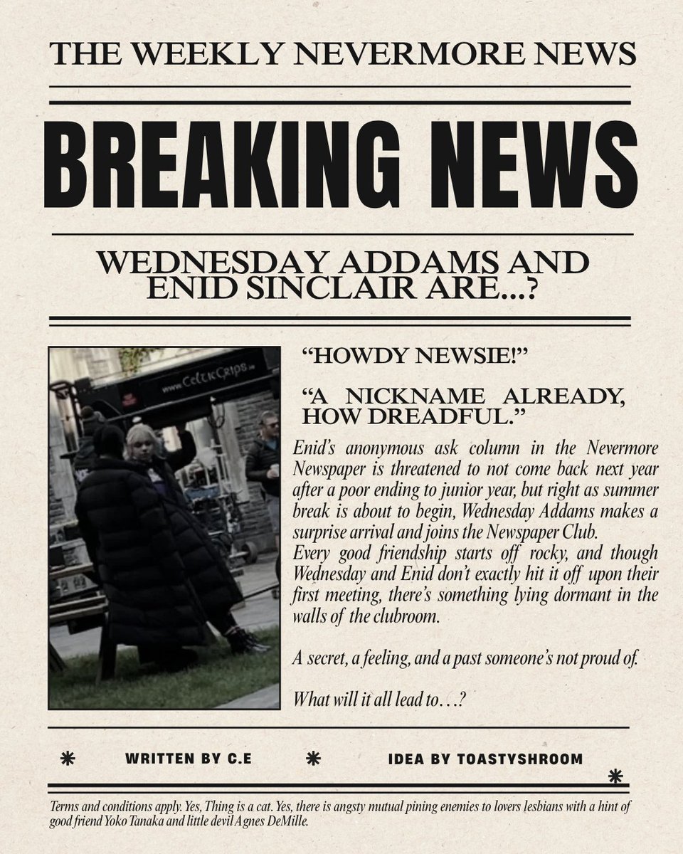 c.e(o of enid sinclair) tweet media