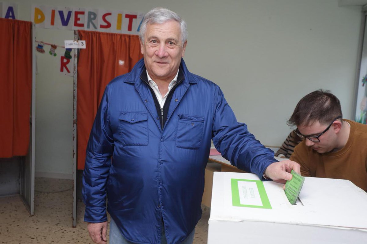 Antonio Tajani tweet media