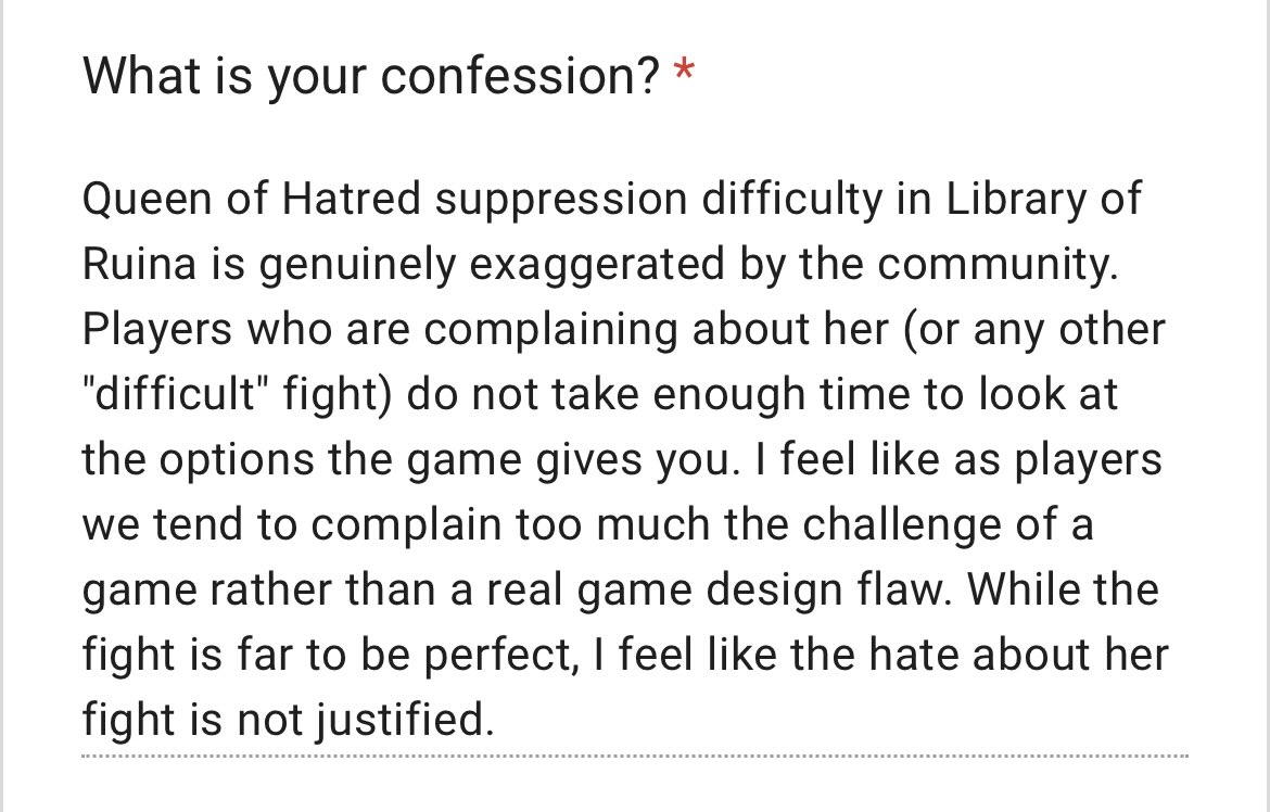 Project Moon Confessions tweet media