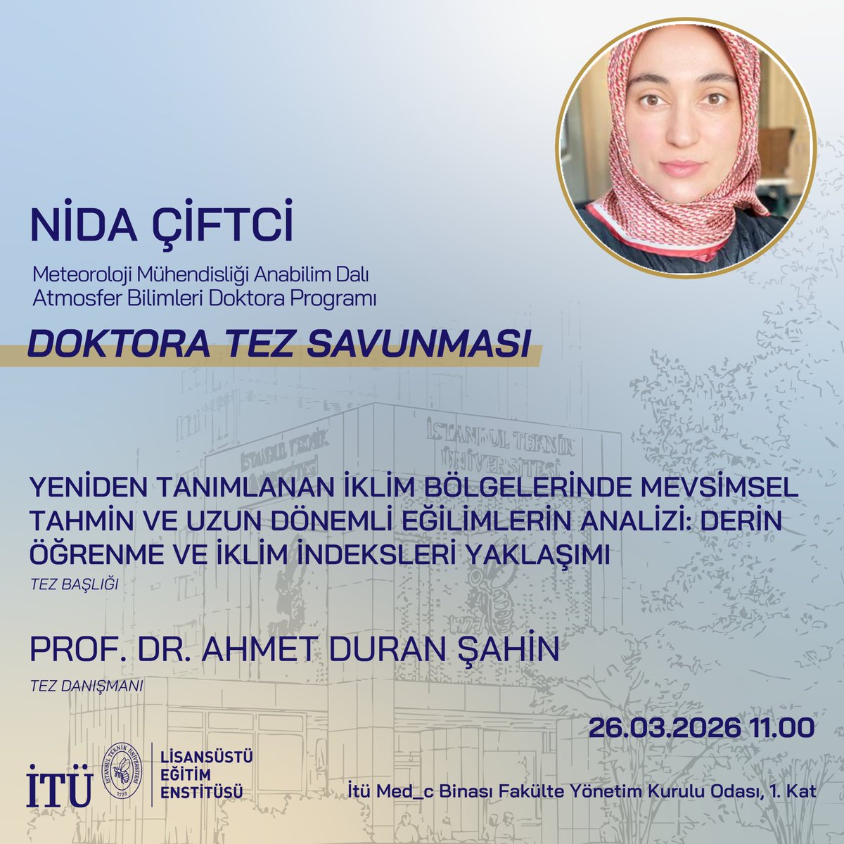 İTÜ Lisansüstü Eğitim Enstitüsü tweet media