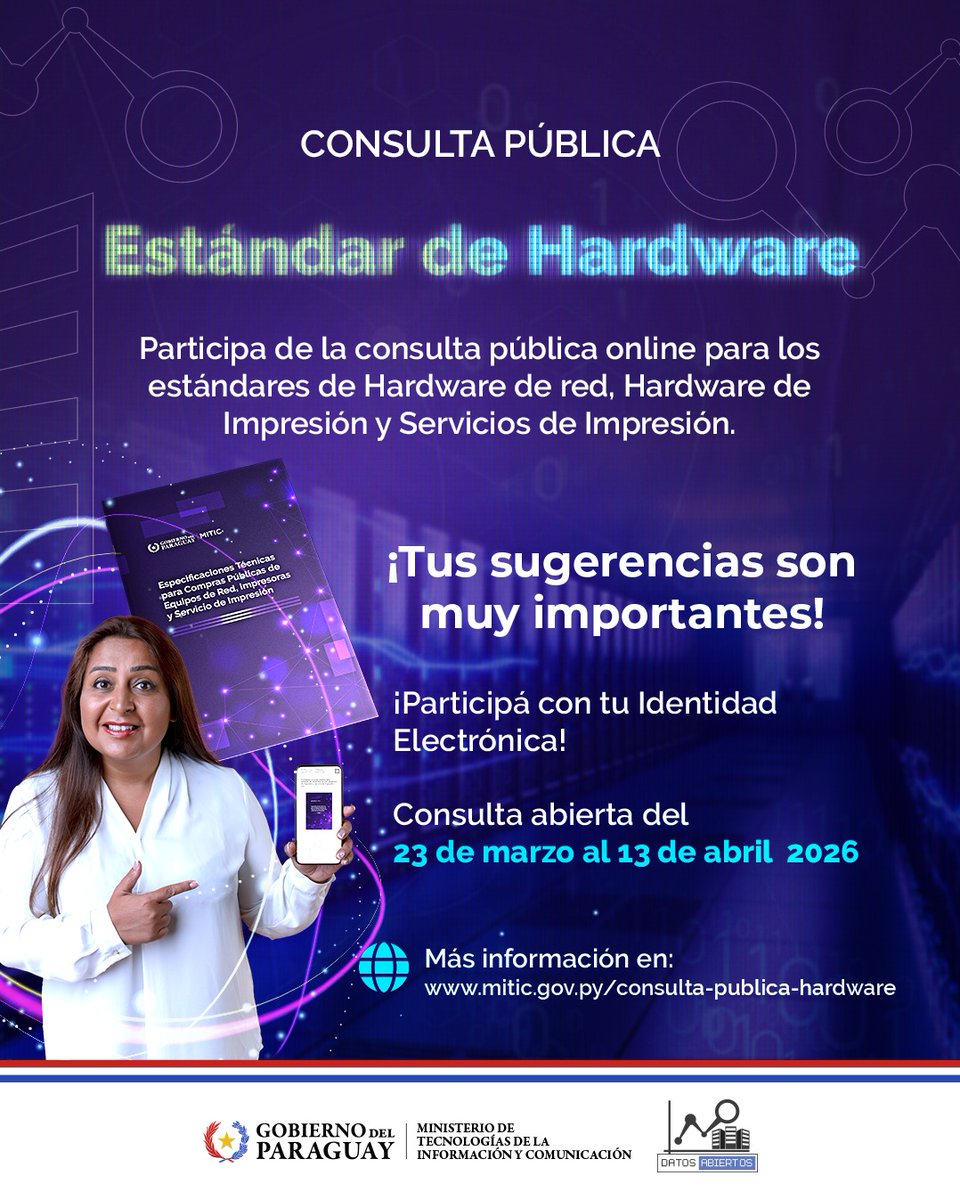 MITIC Paraguay tweet media