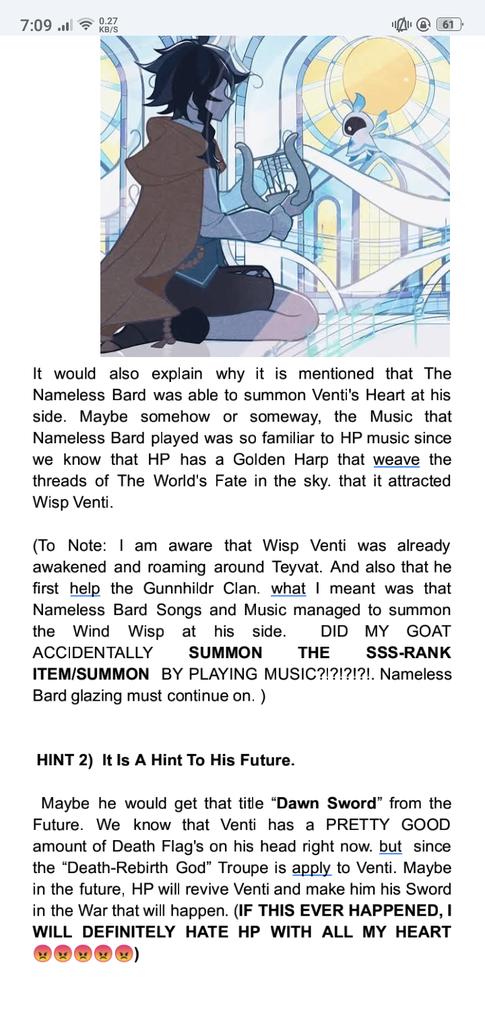 ara | Venti and Paimon are siblings.#01 tweet media