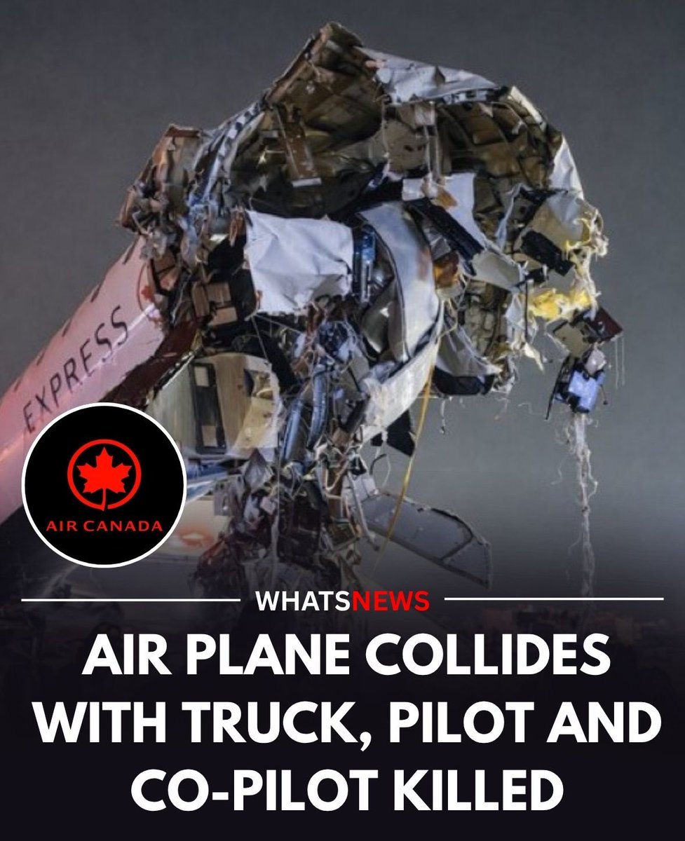 🚨#BREAKING: Air Canada plane collides with fire truck at LaGuardia Airport in New York City

📌#LaGuardia | #AirCanada

Two people were killed and More than a dozen people were injured in the collision, involving a Jazz Aviation flight operated on behalf of Air Canada
