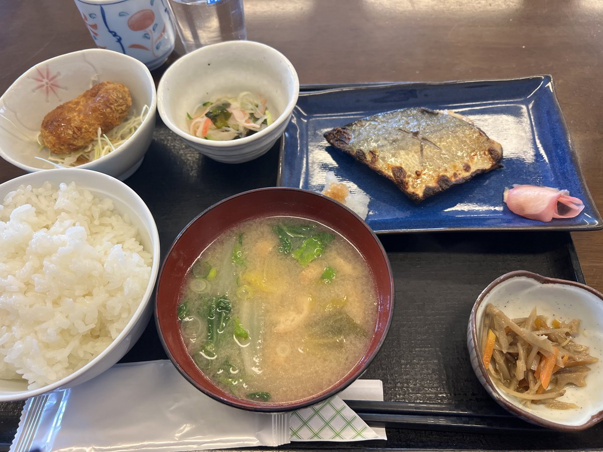 negisio8's tweet photo. 番屋みんこま

さば塩こうじ焼き定食 https://t.co/dXPZZ1C7hW