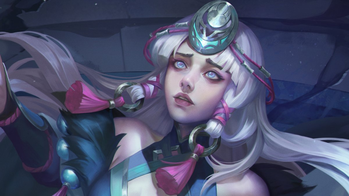 AmyrinMisty's tweet photo. SNOW MOON- Sivir- League of Legends Fan Art
I really like this skin, so I made my own version for my favorite champion. Hope you like it!!
#leagueoflegends #Sivir #fanart #Illustration #PortfolioDay #digitalarts #CharacterDesign #2DArtist #ConceptArt # https://t.co/ELCFYTpMRp