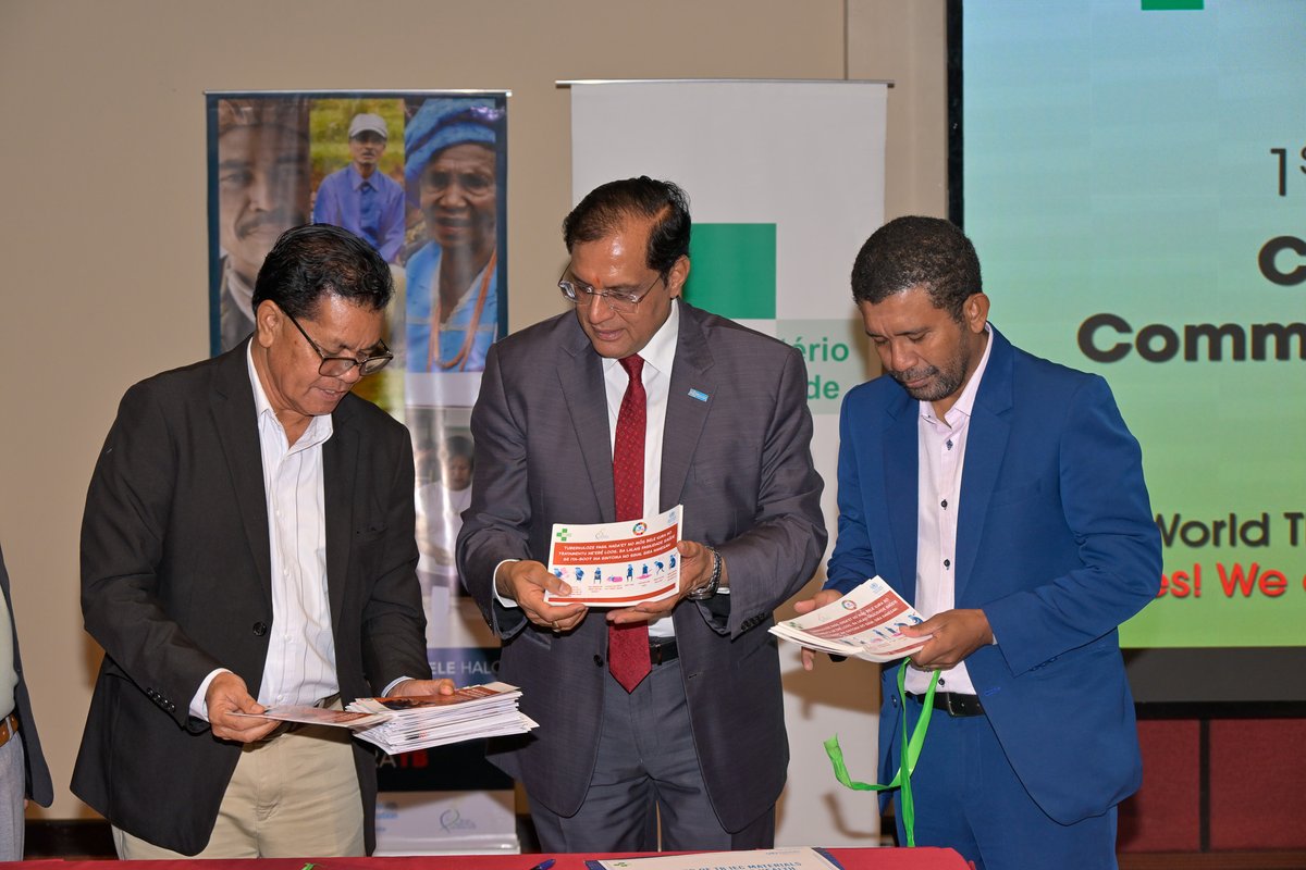 WHO Timor-Leste tweet media