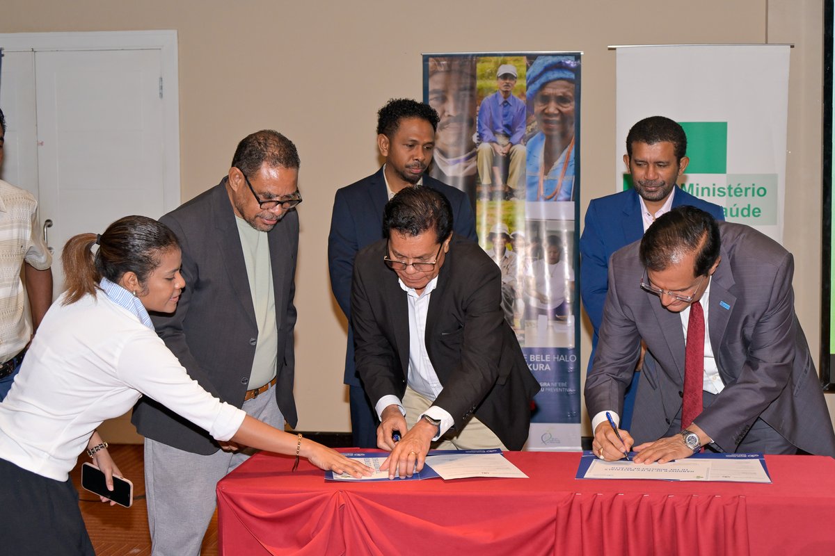 WHO Timor-Leste tweet media