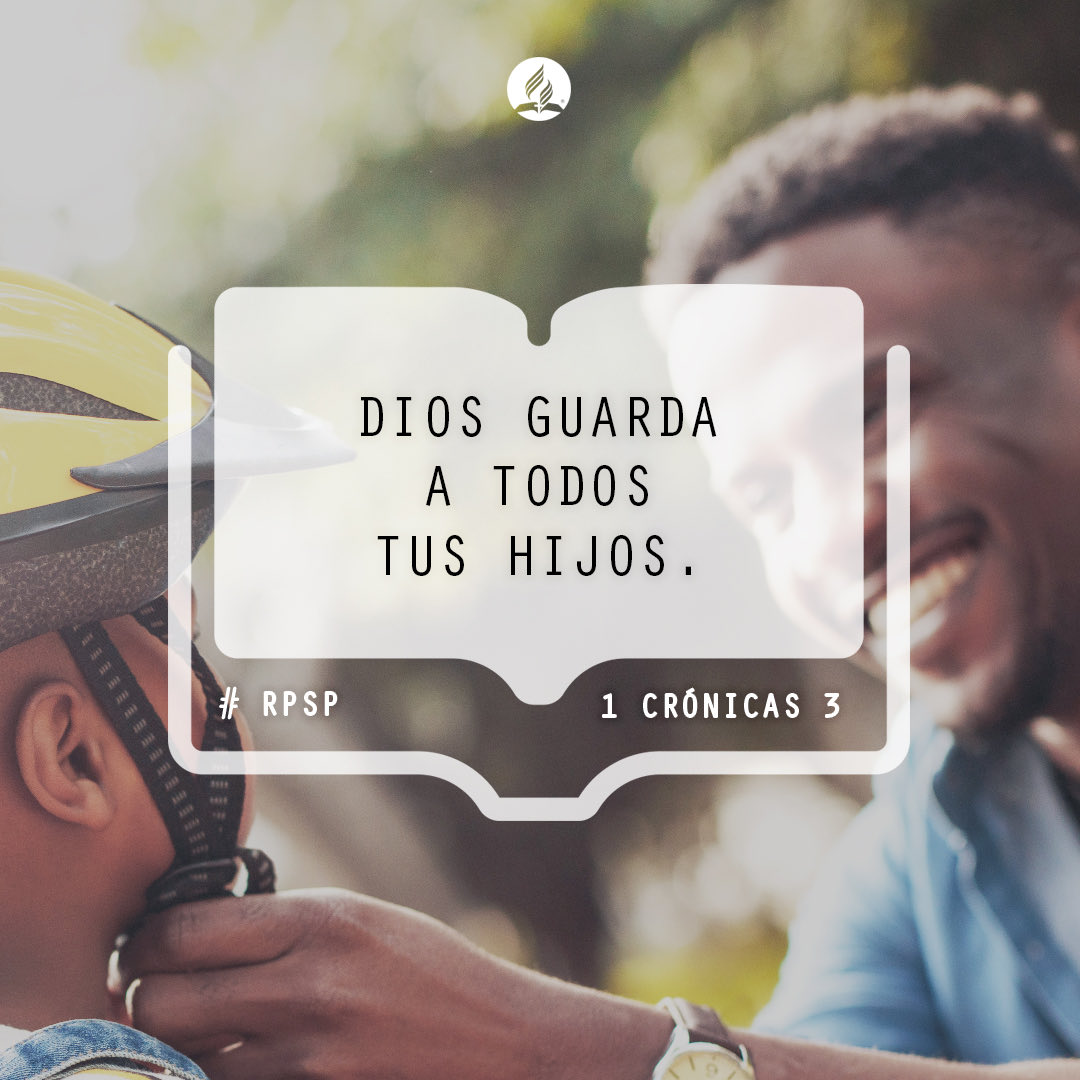God protects all your children - 1 Chr 3

Deus proteje todos os teus filhos - 1 Cro 3

#GodFirst #PrimeroDios #PrimeiroDeus #RpSp #RbHw