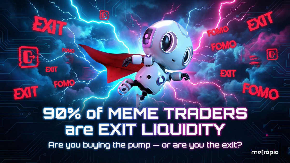 metropio_news's tweet photo. By the time your favourite KOL tweets about a token, smart wallets have already taken their profits.

You see the hype. You FOMO buy the top.
And whales distribute their bags directly into your buy order.

You are not early. You are the exit.

That ends today. https://t.co/X3emsAEEKv