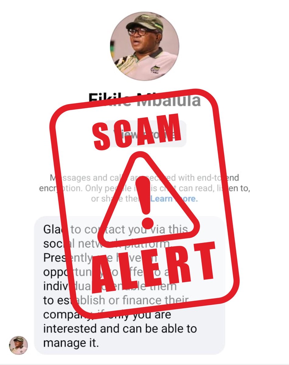 ANC SECRETARY GENERAL | Fikile Mbalula tweet media