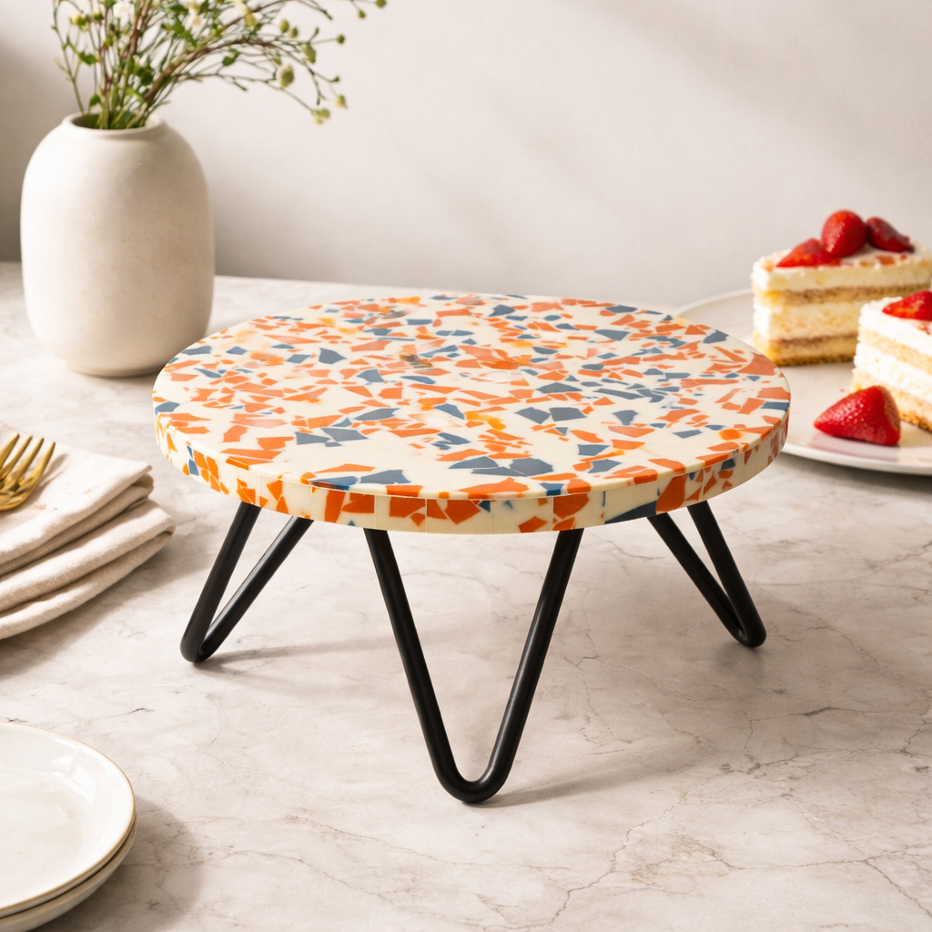 indianshelf's tweet image. Serve style with every detail 🍰 These handcrafted mini tables blend patterns, textures, and function to elevate your everyday dining and hosting experience.

#TableDecor #HandcraftedHome #ModernLiving #HomeEntertaining #DecorDetails #StylishLiving