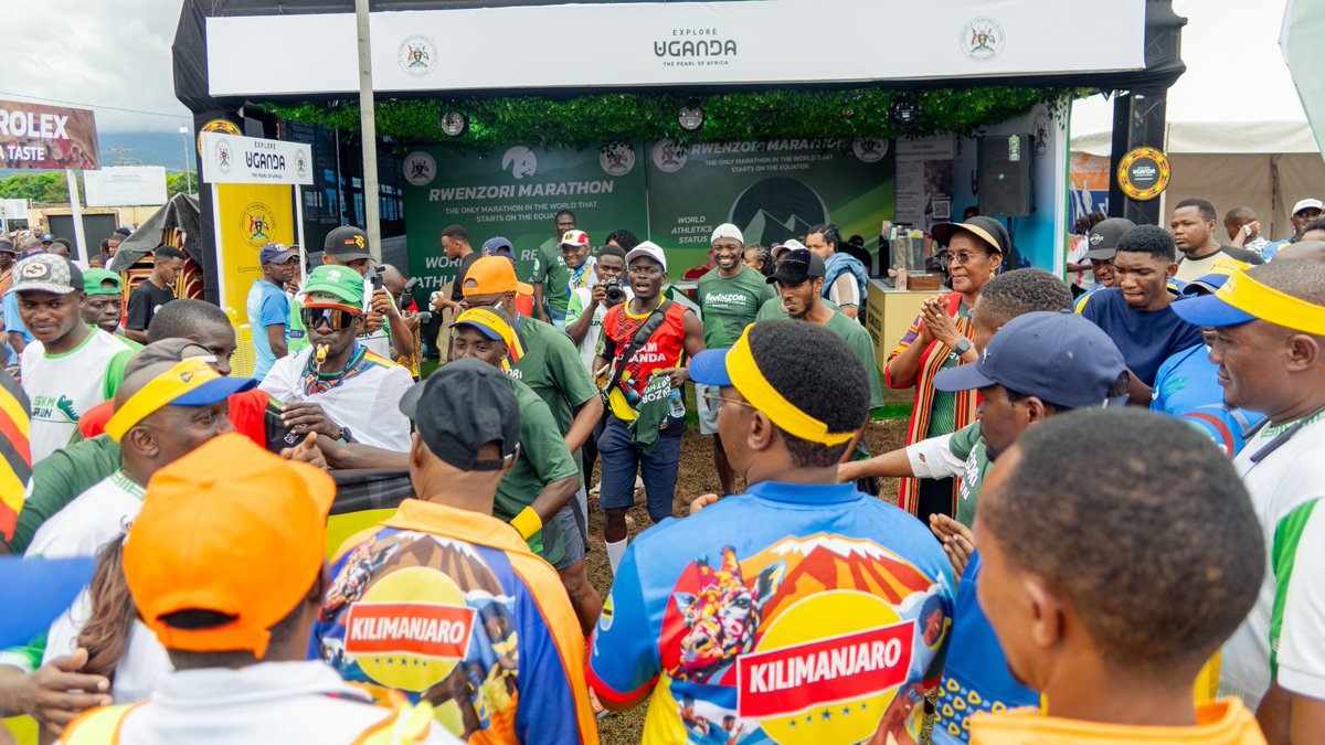 RwenzoriMarathn's tweet photo. Ah ah ah, what a vibe this weekend has been 💚

Thank you to everyone who made #KiliMarathon a party like no other.

The rain had nothing on us! 🇺🇬💚🇹🇿

Don’t forget to register for the Rwenzori Marathon so we can do it all again in Kasese!

Register here: https://t.co/bwETjnNqsy https://t.co/Gcluy0wz2a