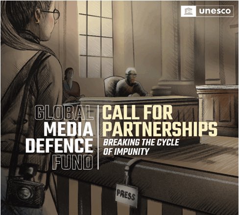 GabrielMariya's tweet image. The results of the #GMDF’s 6th Call for Partnerships are in! 

➡️21 projects in 30+ countries 🌍 have been preselected to advance efforts to #EndImpunity for #CrimesAgainstJournalists through legal aid, strategic litigation and investigative reporting.  

Congratulations!