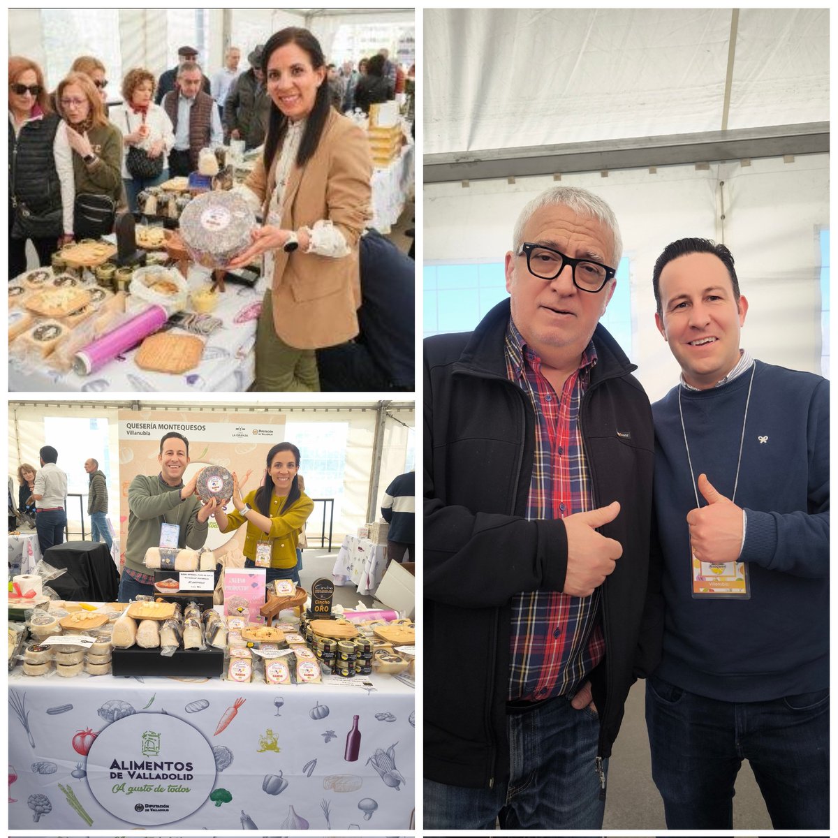 Montequesos's tweet photo. Gracias @alimentosVALL y a todos los que os acercasteis este fin de semana a la feria de alimentos de Valladolid. @Dip_Va @LeoHarlem https://t.co/gc3ePqtpIp