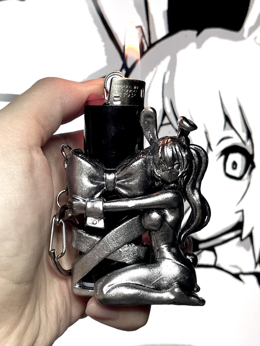 sinanai_4771's tweet photo. 🐇新作🐇

バニーだいしゅきライターホルダー
好評発売中です！

普通にフィギュアを持ち歩きたい方･キュートなバニーさんにタバコの火をつけてもらいたいオタクはぜひ♡ https://t.co/nkrHaNnvn5