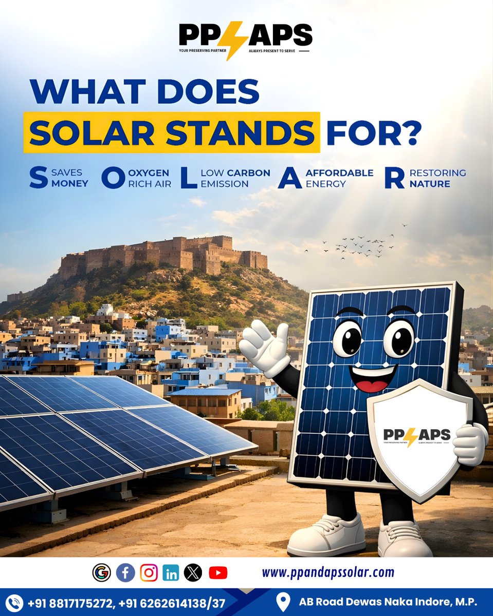 PP And APS Solar (@IndoreAps) / Posts / X