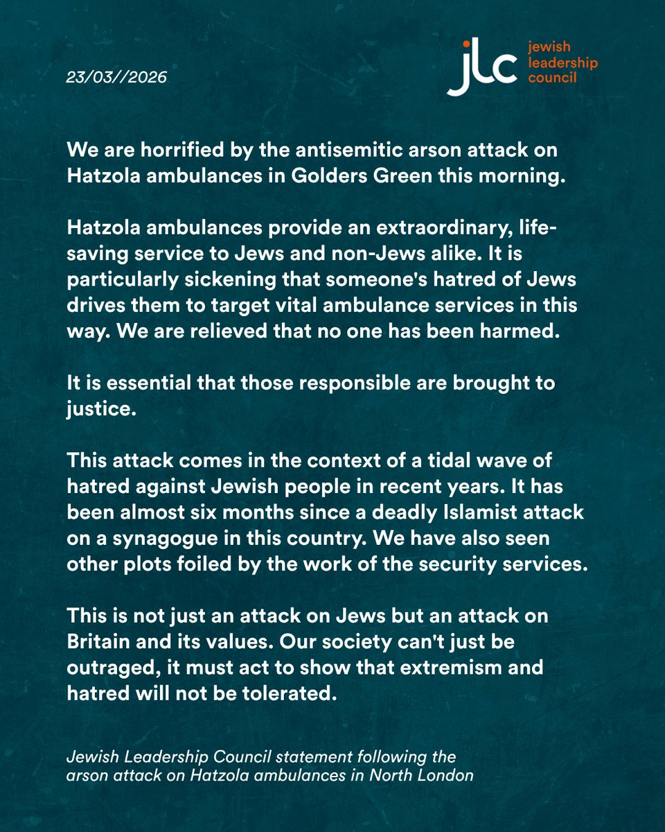 Jewish Leadership Council tweet media