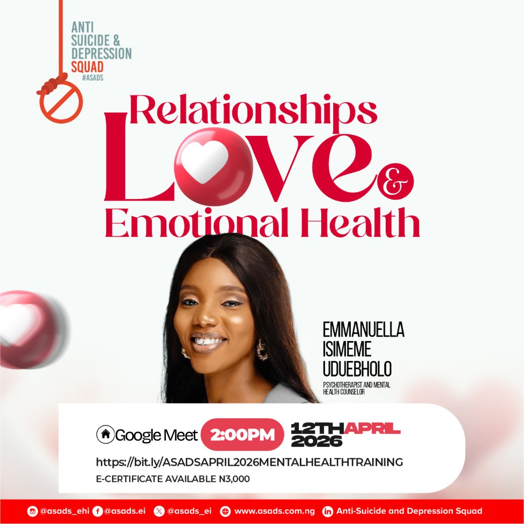 Anti-Suicide and Depression Squad tweet media