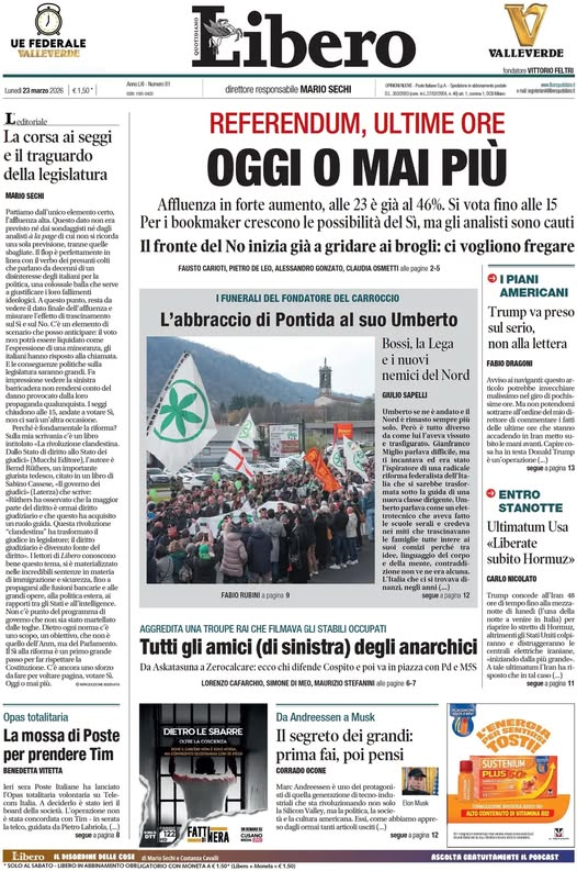 BlobRai3's tweet image. REFERENDUM, "L'ULTIMA ORA...(E MAI PIU')".
Alle 20 su Rai3 lampi (post-elettorali) di #blob...