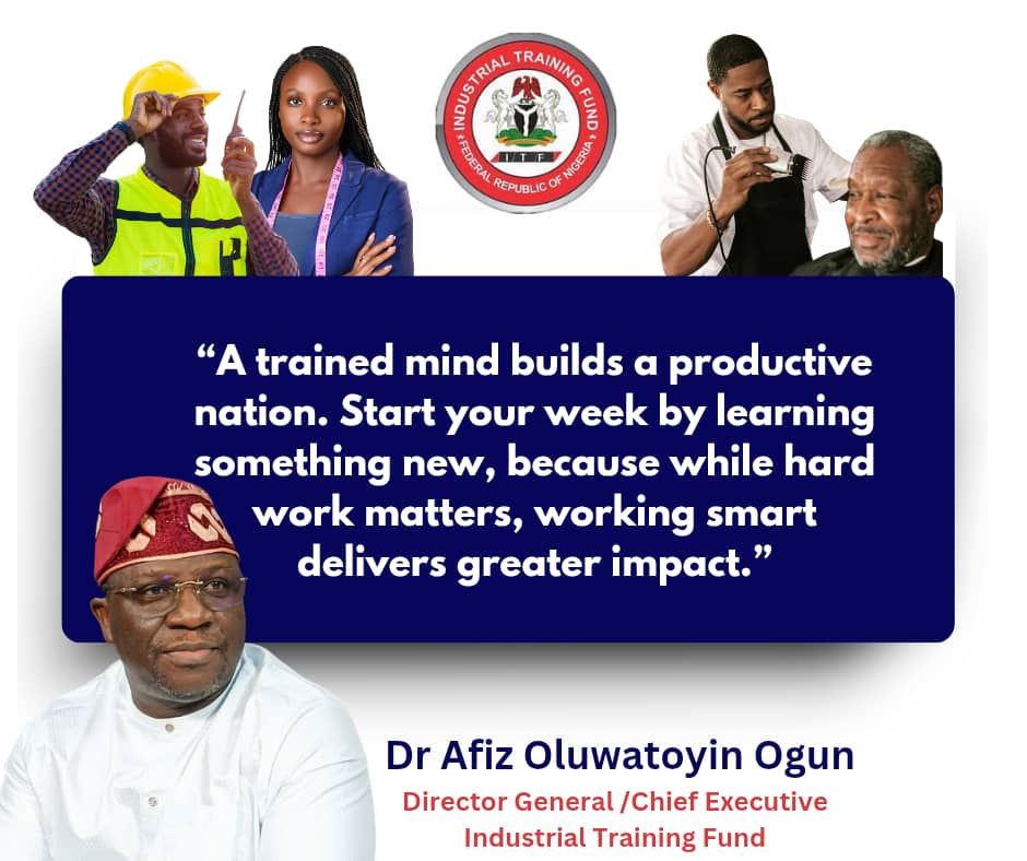 Dr Afiz Oluwatoyin Ogun DG/CE ITF tweet media
