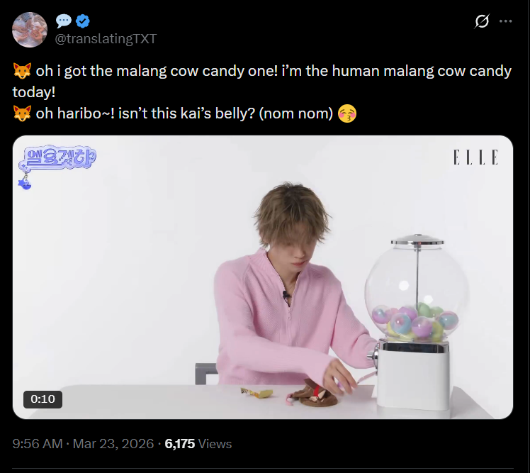 hueningkai 4 u tweet media