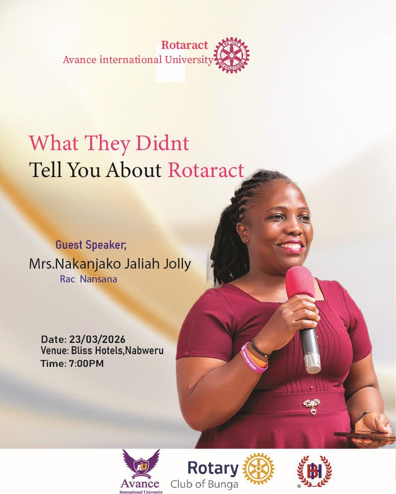 Rotaract Club Of Avance International University tweet media