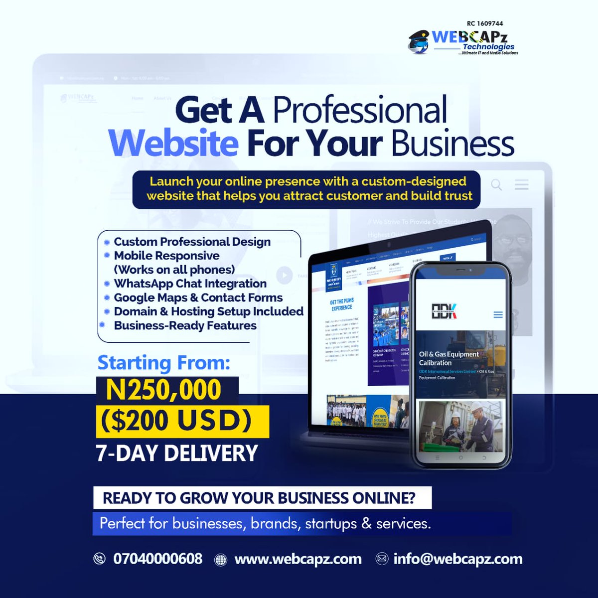 WebCapz Technologies tweet media