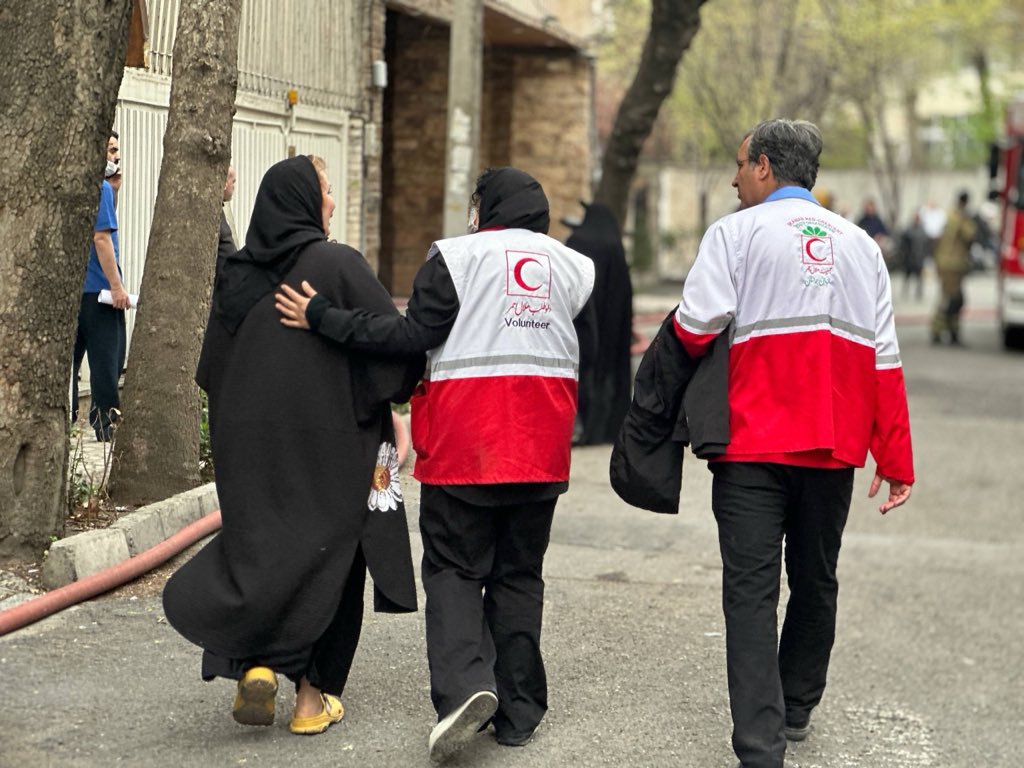 جمعیت هلالاحمر ایران tweet media