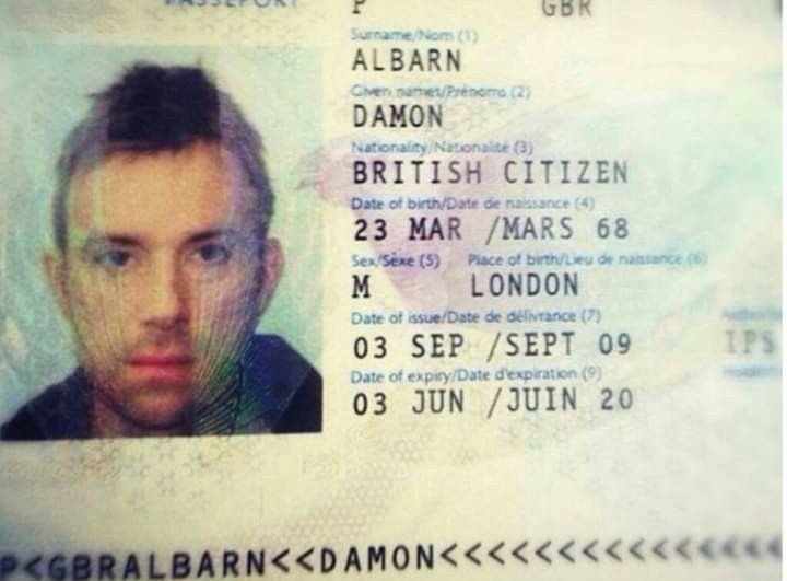hairball1952's tweet photo. HAPPY DAMON ALBARN DAY https://t.co/XP6f08hhuu