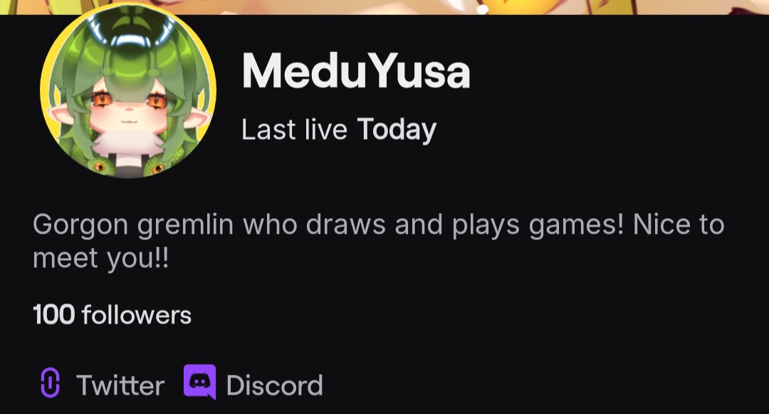 Medu // Gorgon Vtuber tweet media