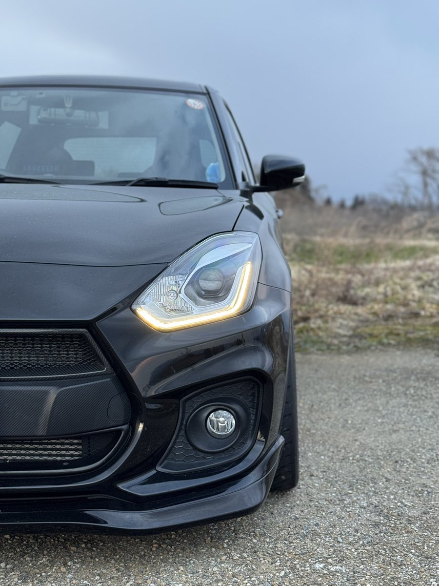 いい感じになってよかったー！街乗りする分にはとりあえずギリ当たらないみたい笑