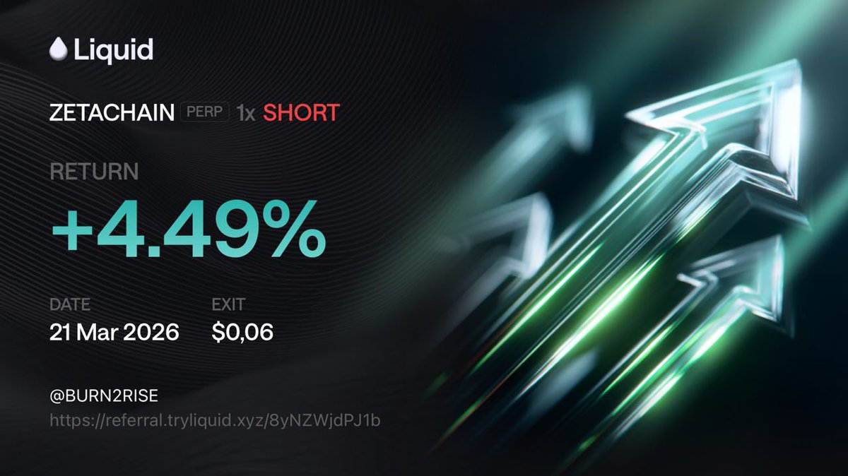 Burn2Rise's tweet photo. Love when dead tokens randomly pump on mid news

🔻 Shorted $ZETA a bit on @liquidtrading after that 130% APR Bybit thing (or whatever sent it flyin')

Might not be done yet, now watching.. (thoughts on chart below, but always DYOR) https://t.co/GOBo3Wuel8