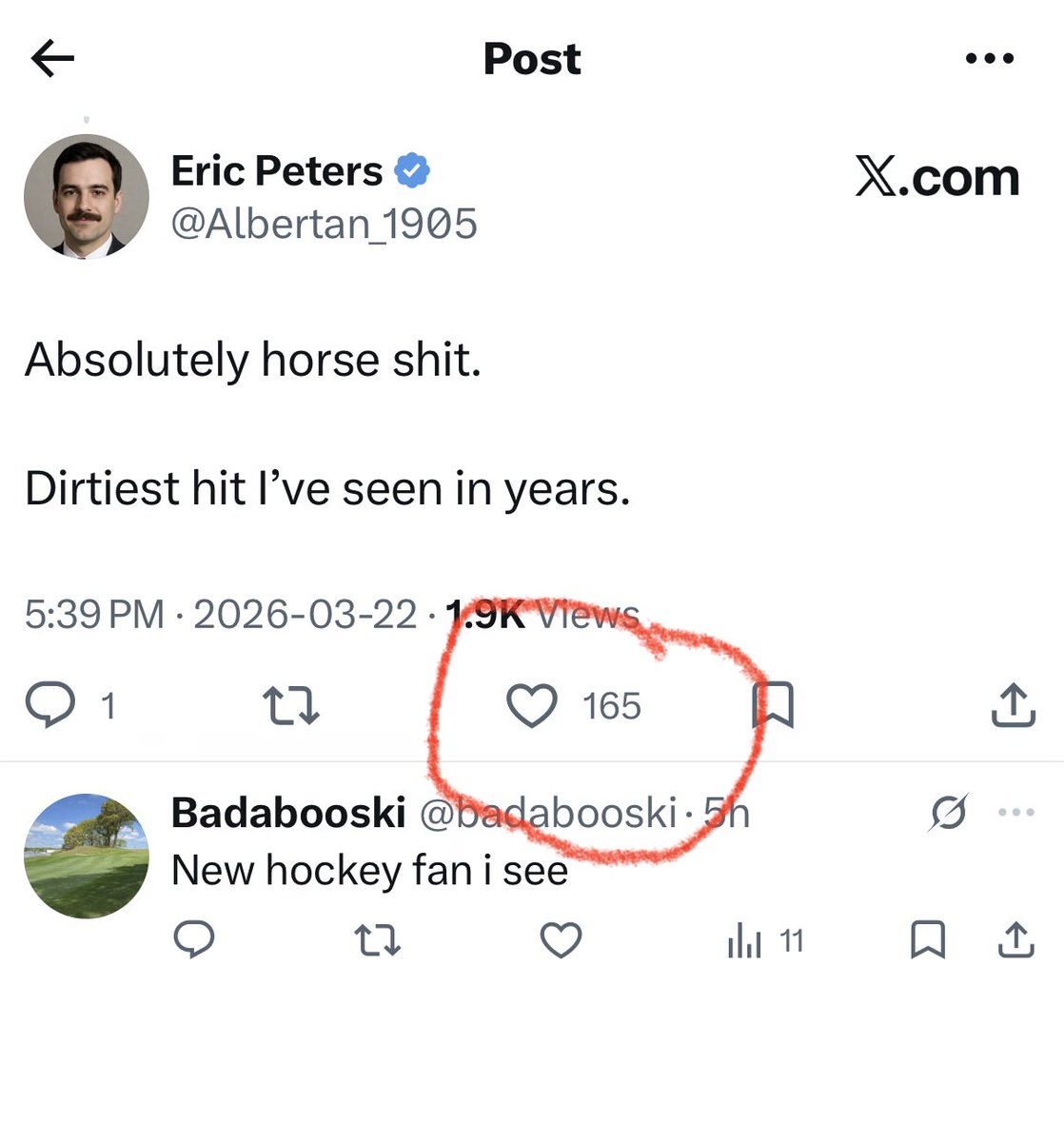 Eric Peters tweet media