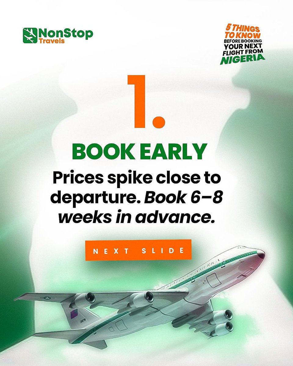 BrotherMoG01's tweet photo. This is the first of all the steps to be taken.Early booking will give you liberty to plan adequately,save funds and also give room for flexible payments plan. https://t.co/RXejb7lbBr