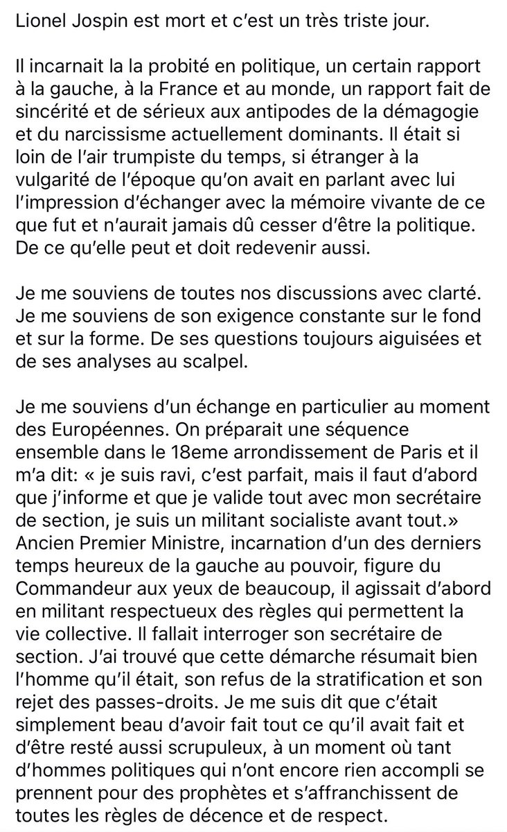 Raphael Glucksmann tweet media