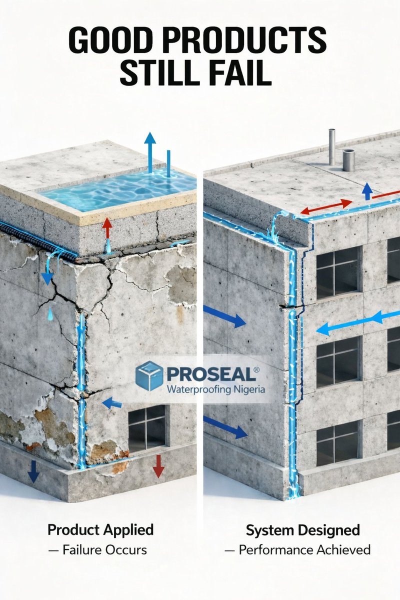 Most waterproofing failures aren’t product issues,they’re system failures
That’s exactly what this 4-week training fixes.  Learn how to diagnose failures,understand water behaviour,&amp; design waterproofing systems that actually perform. Built for real-world construction
DM to enrol