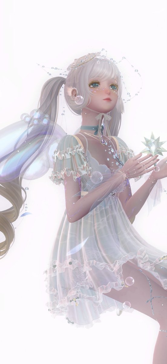 paserishining's tweet photo. ➳🕊☁️🫧👗🧼
·
·
だーい好きな白ミントコーデ！！🍈
やっぱりニキちゃんのお顔可愛すぎる🤦‍♀️

 #ぱせりのコーデ記録簿
 #シャイニングニキ  #シャイニキ https://t.co/mLsvZu4B1Y