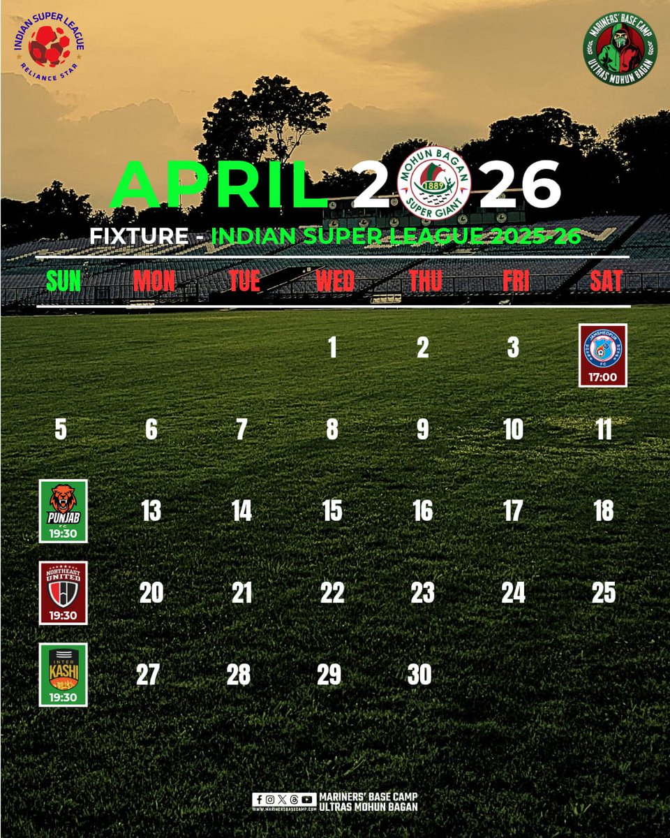 Mariners' Base Camp - Ultras Mohun Bagan tweet media