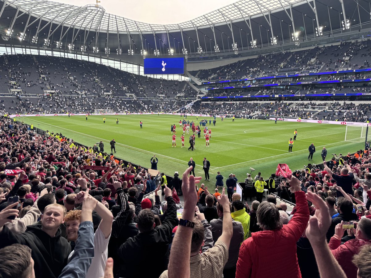 Car, plane, tube, taxi, train, train, metro, flight, car, train. 

Derby > Manchester > Copenhagen > Herning > Copenhagen > Manchester > Derby > London > Derby.

2,700 miles travelled. The best week following Forest. Memories to last a life time and it’s not over yet. #nffc