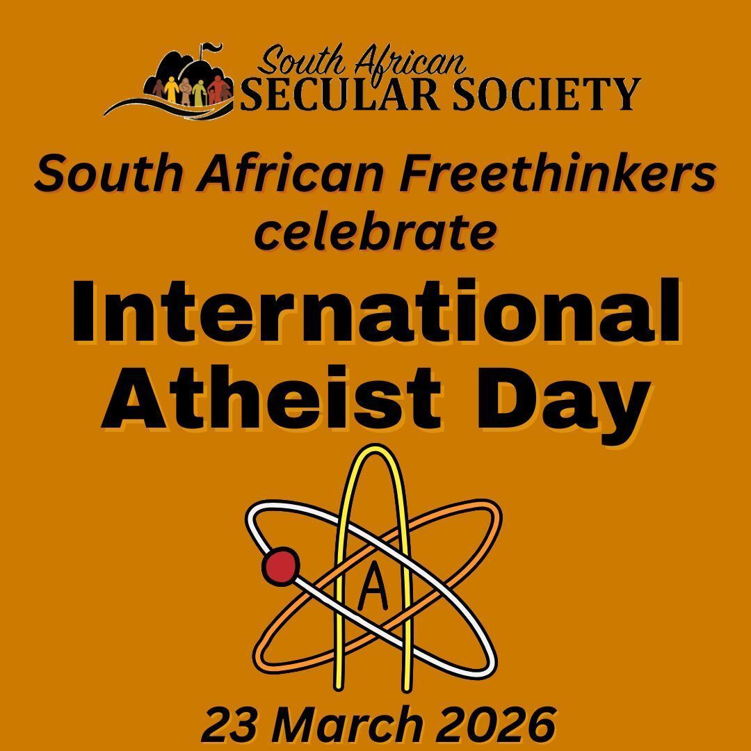 SAsecular's tweet photo. #SecularSA #SAfreethinkers #SAatheists https://t.co/nDwVSNPC97