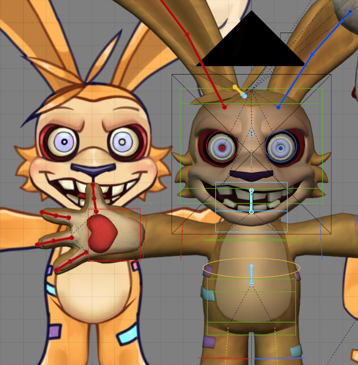 B_AnimationsYT's tweet photo. I got commissioned by @FunfettiSundae to make a new KILLER model!
Meet Billy! The Birthday Bunny...
I had lots of fun working with his interesting design.
Glad to be working with one of my fav FNAF artists!
Anyways, thanks for commissioning!!
#brutalbunnies #commsart #b3d https://t.co/T1y7bOwwxy