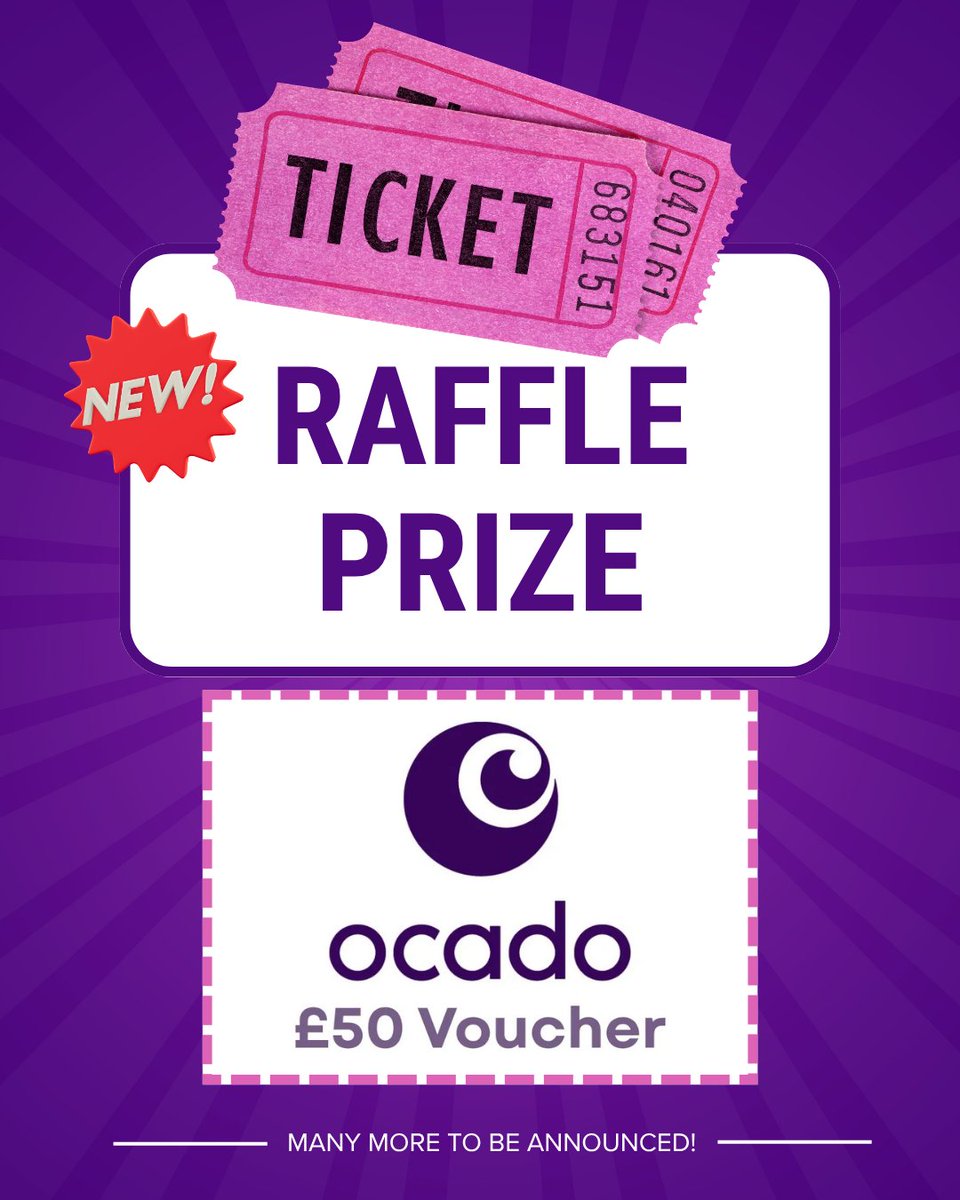 A huge thank you to <a href="/ocadouk/">OcadoUK</a> for their generous donation of a £50 voucher, which will be up for grabs at our Music Tribute Night fundraiser!
Don’t miss your chance to win some fantastic prizes while supporting a great cause!
Buy tickets here: buytickets.at/theautismappre…